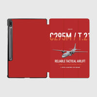 Thumbnail for Airbus C295M T.21 design on red samsung tablet tablet case