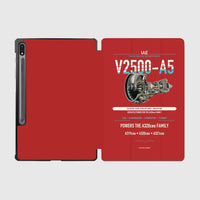 Thumbnail for V2500-A5 design on red samsung tablet tablet case