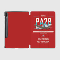 Thumbnail for Piper PA-28 Cherokee design on red samsung tablet tablet case
