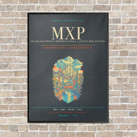 Thumbnail for Milan Malpensa International Airport Silvio Berlusconi MXP - Canvas Framed - Gray