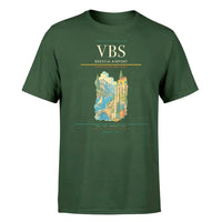 Thumbnail for Brescia Airport (VBS) T-Shirt single-side front print in Dark Green | brescia-airport-vbs-double-side-t-shirt