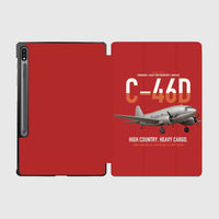 Thumbnail for C-46D Commando design on red samsung tablet tablet case