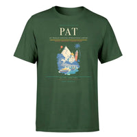 Thumbnail for Jay Prakash Narayan International Airport (PAT) T-Shirt single-side front print in Dark Green | jay-prakash-narayan-international-airport-pat-double-side-t-shirt