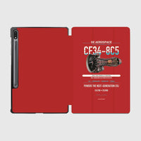 Thumbnail for CF34-8C5 design on red samsung tablet tablet case