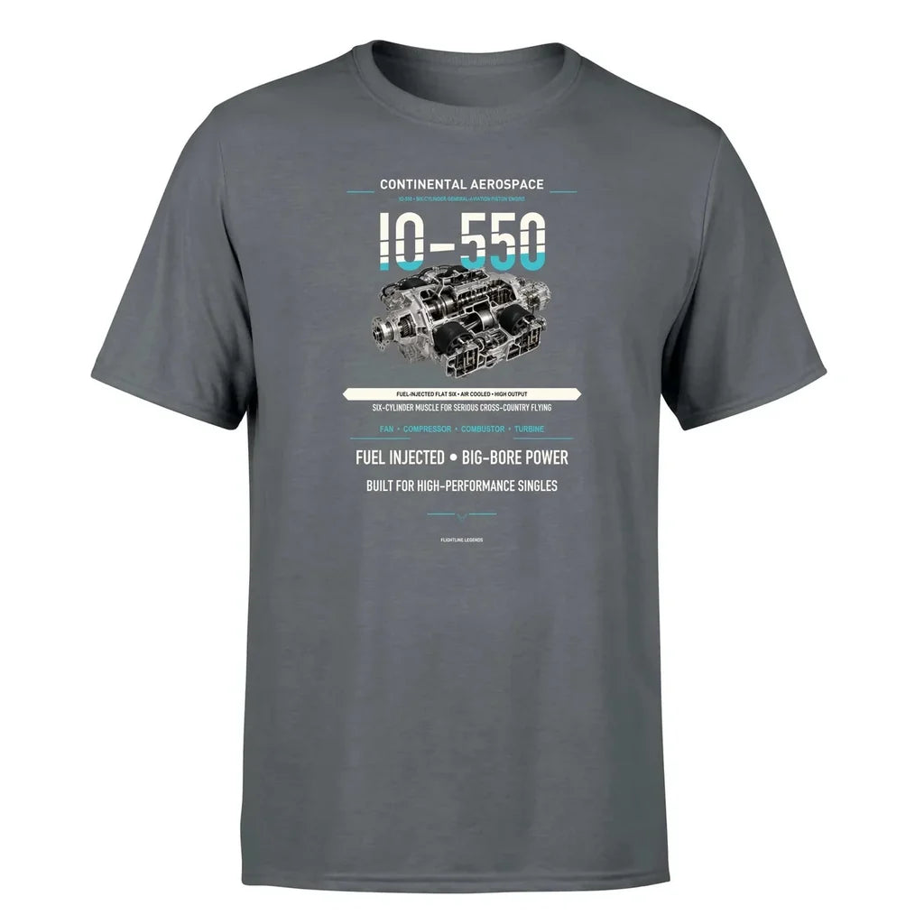 IO-550 design on gray single side