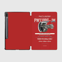 Thumbnail for PW1100G-JM design on red samsung tablet tablet case