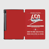 Thumbnail for Cessna Citation 650 - Citation III design on red samsung tablet tablet case