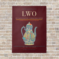 Thumbnail for Lviv Danylo Halytskyi International Airport LWO - Canvas No Frame - Dark Red