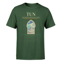 Thumbnail for Tunis-Carthage International Airport (TUN) T-Shirt single-side front print in Dark Green | tunis-carthage-international-airport-tun-double-side-t-shirt