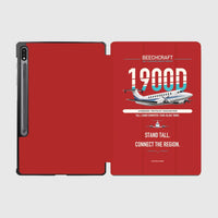 Thumbnail for Beechcraft 1900D design on red samsung tablet tablet case