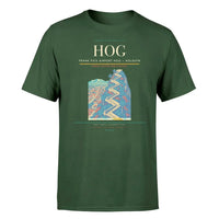Thumbnail for Frank País Airport (HOG) T-Shirt single-side front print in Dark Green | frank-país-airport-hog-double-side-t-shirt