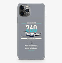Thumbnail for Beechcraft King Air 260 design on gray magsafe iphone case, for iPhone Pro Max