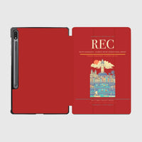 Thumbnail for Recife Guararapes (REC) design on red samsung tablet tablet case
