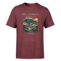 Thumbnail for VINTAGE G4070 - The Cape Route - Premium T-Shirt design on darkred premium t shirt