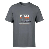 Thumbnail for C-5M Super Galaxy design on gray double-side t-shirt, single-side print