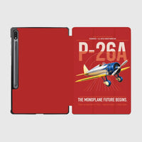 Thumbnail for Boeing P-26A Peashooter design on red samsung tablet tablet case
