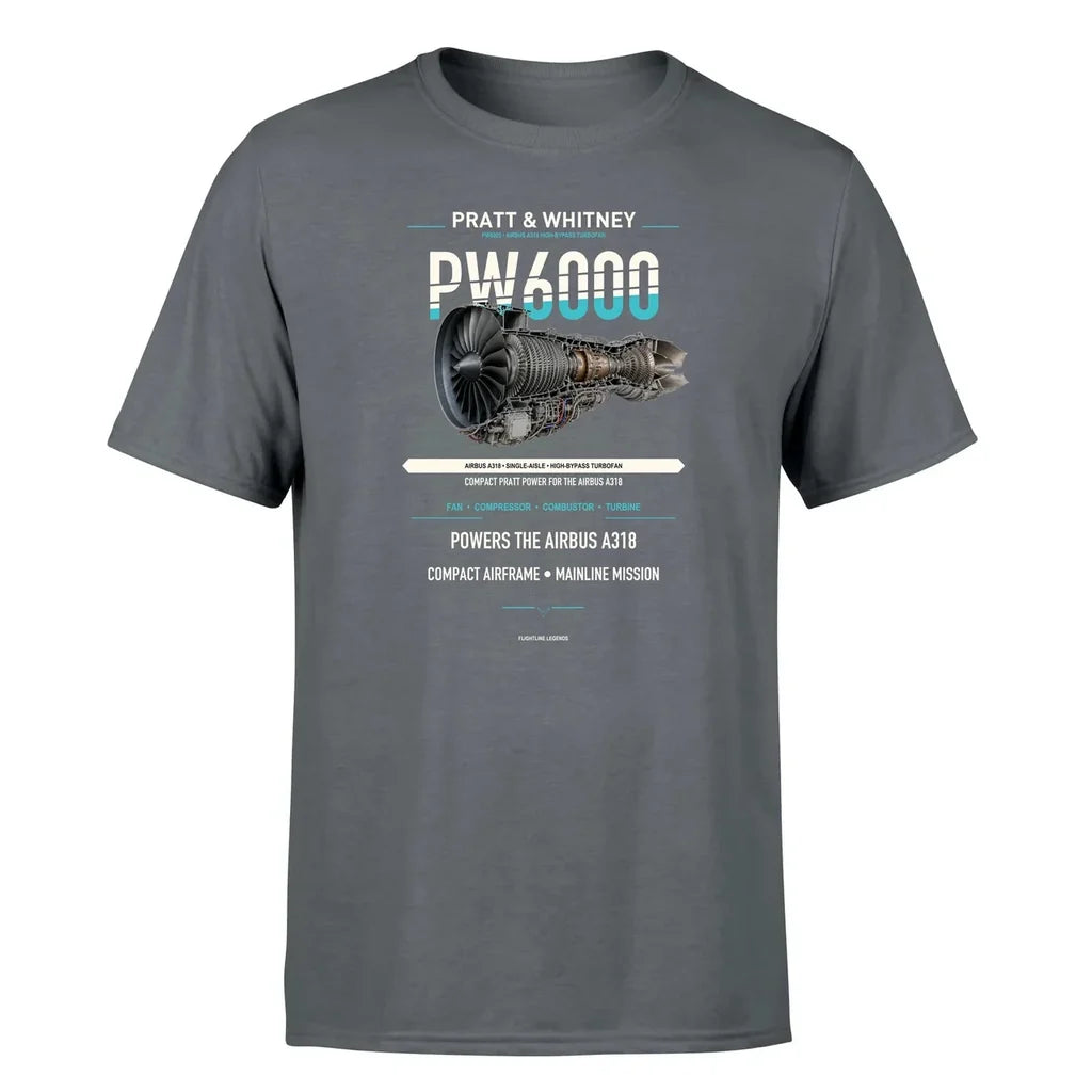 PW6000 design on gray single side