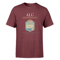 Thumbnail for Algiers Airport (ALG) Premium T-Shirt Dark Red