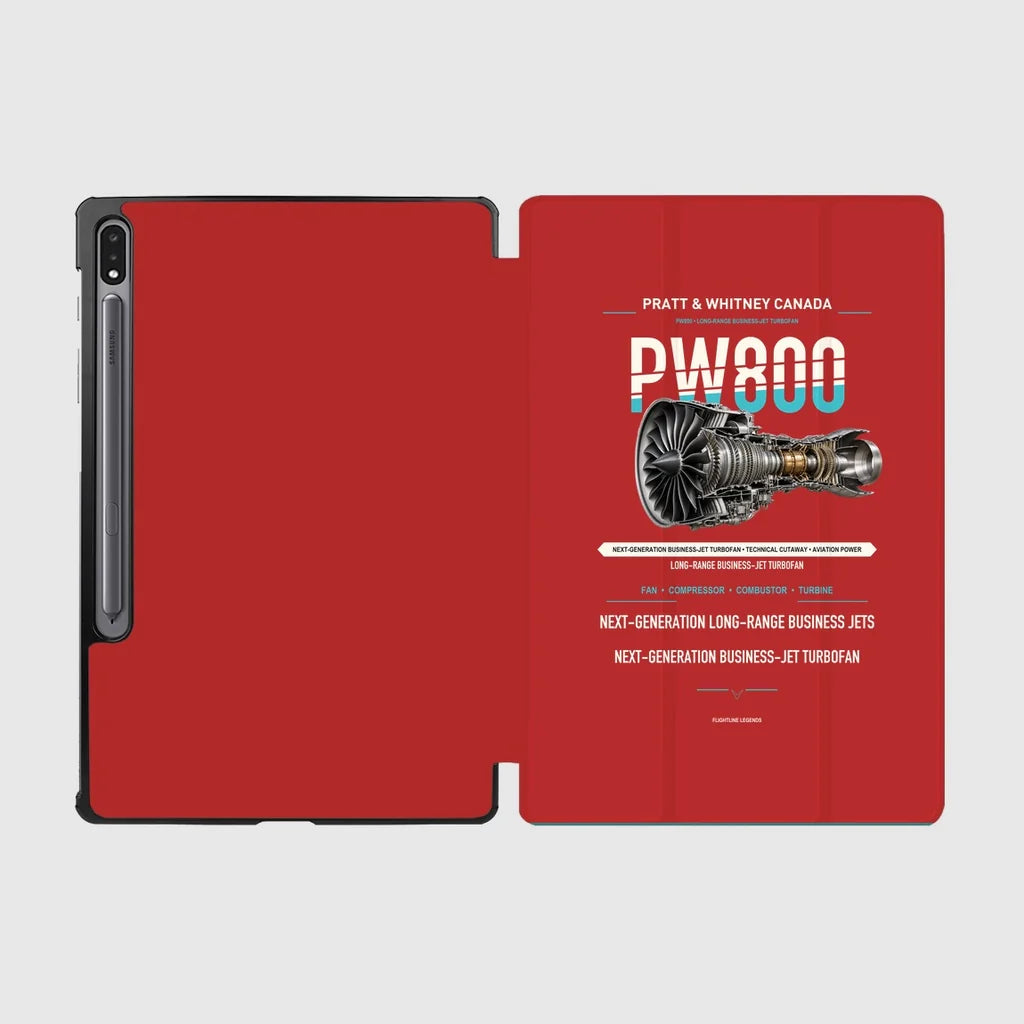 PW800 design on red samsung tablet tablet case
