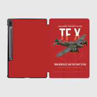 Thumbnail for Bristol Beaufighter TF X design on red samsung tablet tablet case