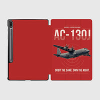 Thumbnail for AC-130J Ghostrider design on red samsung tablet tablet case