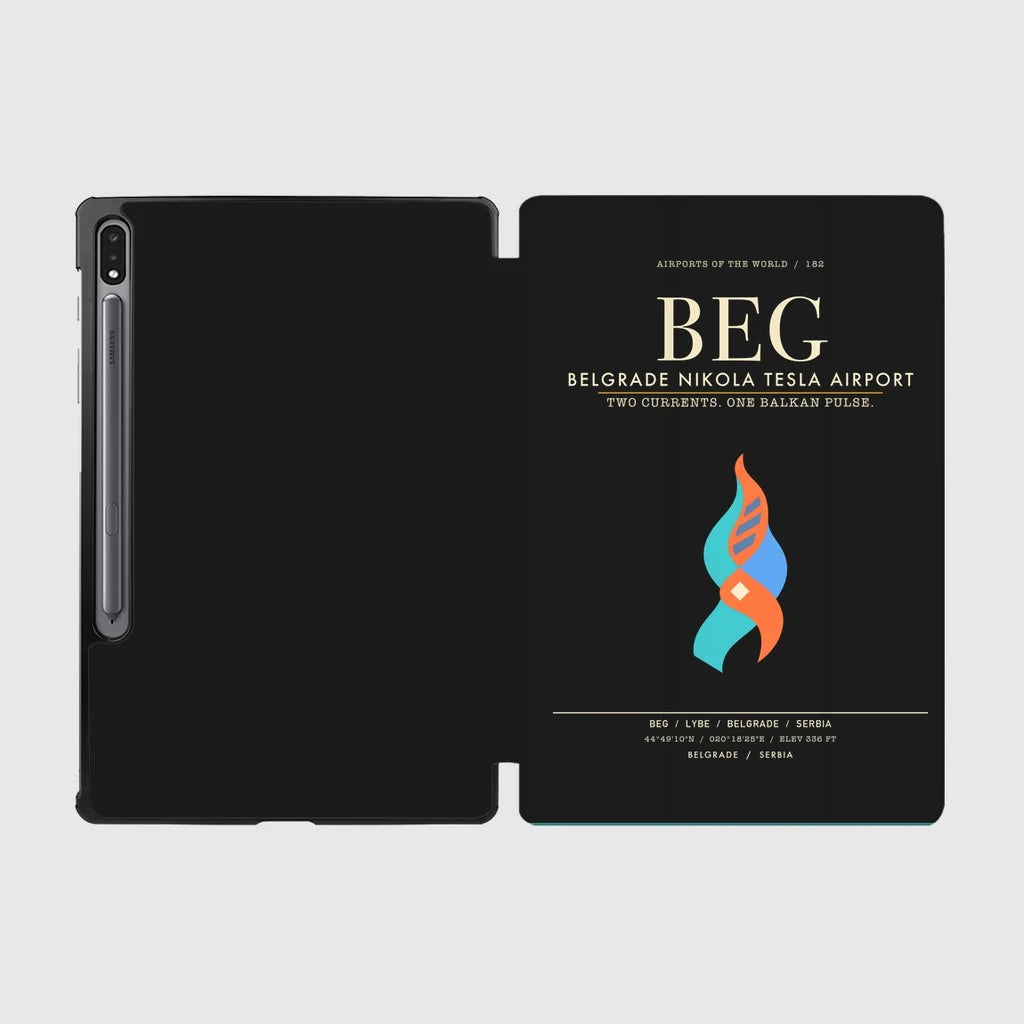 Belgrade Nikola Tesla Airport BEG - Black
