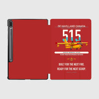 Thumbnail for De Havilland Canadair 515 design on red samsung tablet tablet case