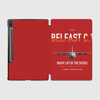 Thumbnail for Short Belfast C.1 design on red samsung tablet tablet case