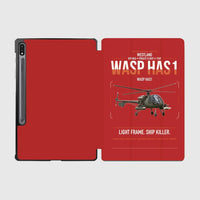 Thumbnail for Westland Wasp HAS1 design on red samsung tablet tablet case