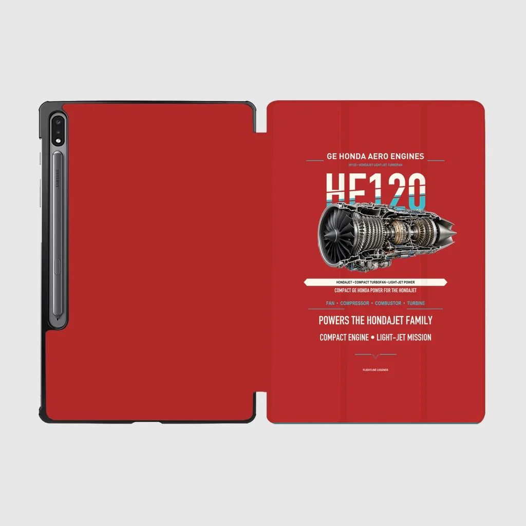 HF120 design on red samsung tablet tablet case