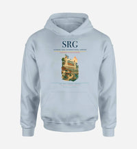 Thumbnail for Achmad Yani International Airport (SRG) design on light blue hoodie single-side print