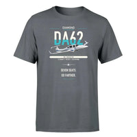 Thumbnail for Diamond DA62 design on gray t-shirt, single-side print
