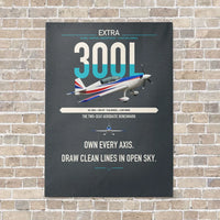 Thumbnail for Extra 300L vertical canvas print - no frame - gray background