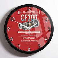 Thumbnail for CF700 design on red framed wall clock