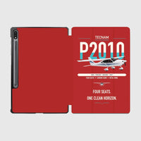 Thumbnail for Tecnam P2010 design on red samsung tablet tablet case