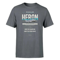 Thumbnail for de Havilland DH.114 Heron 2D design on gray single side