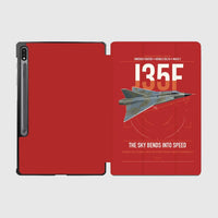 Thumbnail for Saab J 35F Draken design on red samsung tablet tablet case