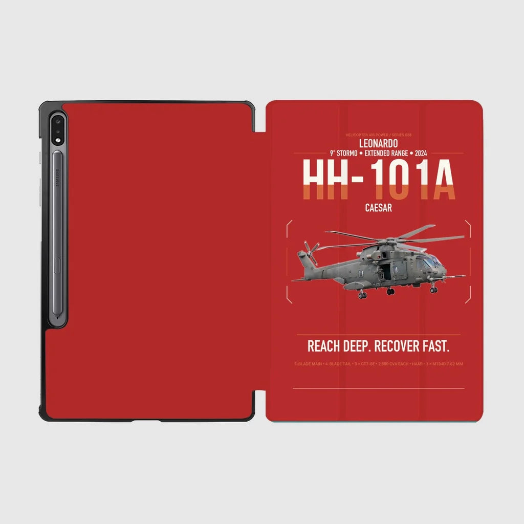 Leonardo HH-101A Caesar design on red samsung tablet tablet case