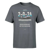 Thumbnail for Martin 2-0-2A design on gray single side