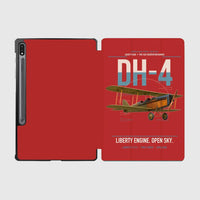 Thumbnail for Airco DH-4 Liberty Plane design on red samsung tablet tablet case