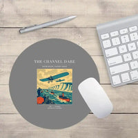 Thumbnail for VINTAGE G4324 - The Channel Dare - Designed Mouse Pads design on gray round