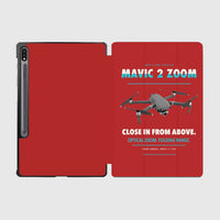 Thumbnail for DJI Mavic 2 Zoom design on red samsung tablet tablet case