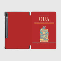 Thumbnail for Thomas Sankara International Airport (OUA) design on red samsung tablet tablet case