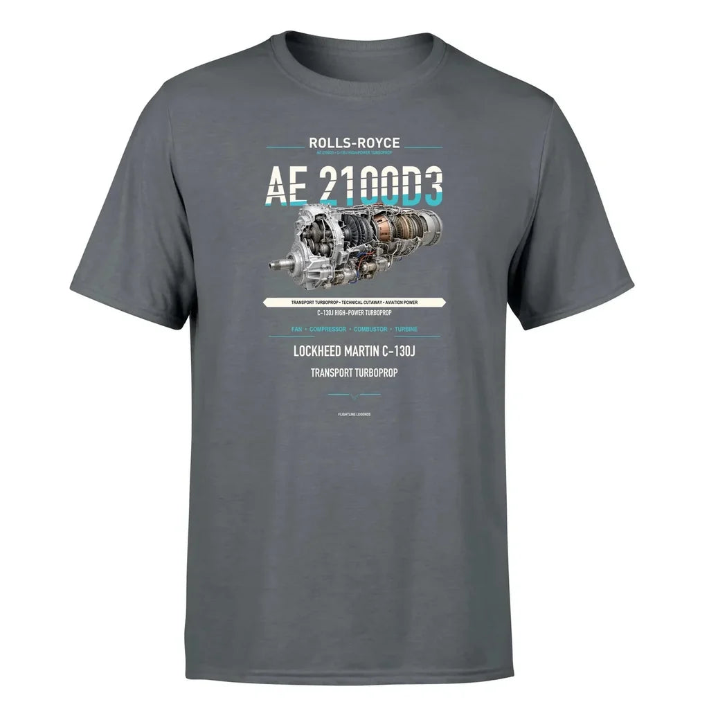 AE 2100D3 design on gray single side