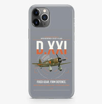 Thumbnail for Fokker D.XXI — Dutch LVA aircraft 221 design on gray magsafe iphone case, for iPhone Pro Max