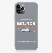 Thumbnail for MQ-25A STINGRAY design on gray magsafe iphone case, for iPhone Pro Max