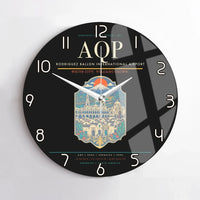 Thumbnail for Rodriguez Ballon International Airport AQP Wall-Clock No-Frame - Black