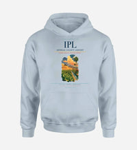 Thumbnail for Imperial County Airport (IPL) design on light blue hoodie single-side print