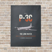 Thumbnail for P-3C Orion vertical canvas print - no frame - gray background
