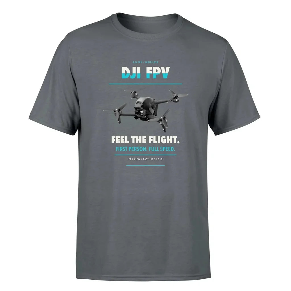 DJI FPV design on gray single side